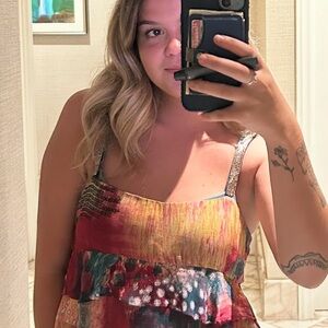 ZARA Colorful Women's Sleeveless Top